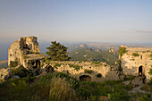 Burg Kantara, Burgruine, Kyrenia Gebirge, Pentadaktylos Gebirge, Nordzypern, Zypern