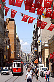 Istiklal Caddesi, Istanbul, Türkei