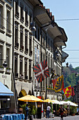 Alley, Gerechtigkeitsgasse, Old City of Berne, Berne, Switzerland