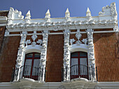Baroque architecture. Puebla. Mexico.