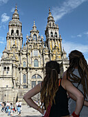 Cathedral, Santiago de Compostela. La Coruña province, Galicia, Spain