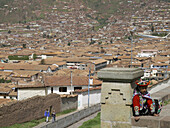 Roofs, Cuzco. Peru