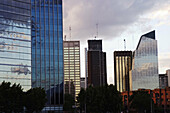 Buenos Aires skyline at dusk. Argentina