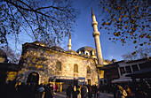 Mezquita del Sultán Eyüp near the Golden Horn, Istanbul. Turkey