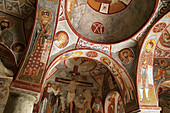 Frescoes in Elmali Kilise (Church of the Apple), Goreme Open Air Museum. Cappadocia, Turkey