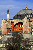 St. Sophia Mosque (c. 537), Sultanahmet, Istanbul. Turkey