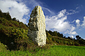 Merli menhir (Merlli). Isábena-Tal. Pirineo Aragonés. Provinz Huesca. Spanien