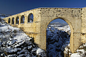 Incekaya aqueduct. Tokatli canyon. Safranbolu. Central Anatolia. Turkey.