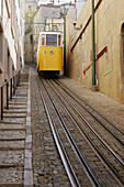 Lavra funicular, Lisbon. Portugal
