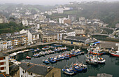 Fishing port. Luarca. Asturias. Spain