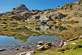 Ayous lakes. Parc National des Pyrénées Occidentales. France.