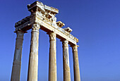 Ruins of the Temple of Apollo and Athena. Side. Turkey