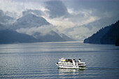 Fishing boat on the Inside Passage. Alaska. United States