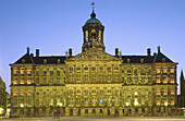 Royal Palace. Dam Square. Amsterdam. Holland