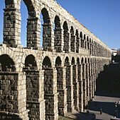 Roman aqueduct, Segovia. Castilla-León, Spain