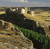 Castle, Berlanga de Duero. Soria province, Castilla-León, Spain