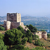 El Cid road. Castle. Castellón. Comunidad Valenciana. Spain.