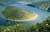 Alagón river reservoir. Cáceres province. Spain
