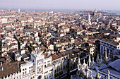 Overview from the Campanile. St. Mark s Square. Venice. Veneto. Italy