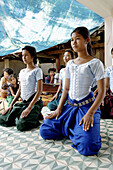 Dance school. Association for the conservation of arts and culture. Phnom Penh. Cambodia
