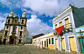 Church of Sao Pedro dos Clerigos in Sao Pedro Square. Recife. Pernambuco. Brazil