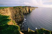 Cliffs of Moher in the Burren. County Clare. Republic of Ireland