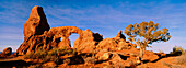 Turret arch. Arches National Park. Utah. USA