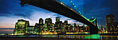 Brooklyn bridge. New York City. USA
