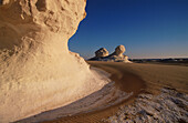 Landscape in White Desert. Libian Desert. Egypt