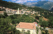 Vivario in Corsica Island. France