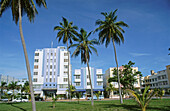 Art Deco district. Miami Beach. Florida. USA.