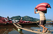 Mekong River. Luang Prabang. Laos