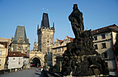 Charles Bridge, Prague. Czech Republic