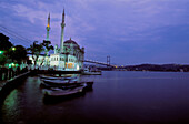 Mosque at Ortaköy square, Istanbul. Turkey
