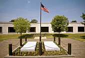 President Harry S Truman Presidential Museum and grave site in Independence Missouri MO