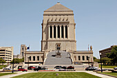 University Park, World War Memorial commerating the War history. Indianapolis. Indiana, USA