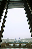 View from government building, Bucharest, Romania