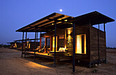 Evening at the luxurious Wrotham Park Lodge in the Cape York peninsula in Queensland, Australia