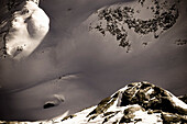 Schneebedeckte Sonnblickgruppe, Nationalpark Hohe Tauern, Rauris, Salzburger Land, Österreich