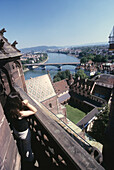 Blick vom Basler Münster, Basel, Schweiz