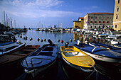 Der Hafen von Piran, Slowenien