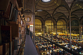 Lesesaal der Bibliotheque Nationale de France, 2. Arrondissement, Paris, Frankreich, Europa