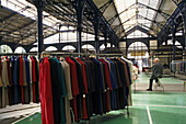 Clothes market Carreau du Temple, Sentier quarter, 3e Arrondissement, Paris, France