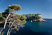 Spanien Balearen Menorca Cala Galdana Felsküste
