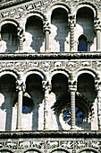 San Michele in Foro church, detail. Lucca. Tuscany. Italy