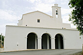 Church of Sant Mateu. Sant Mateu dAlbarca. Ibiza, Balearic Islands. Spain