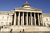 National Gallery. Trafalgar Square. London. England