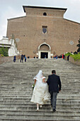 Bride. Church of Santa Maria in Aracoeli. Monte Capitolino (Capitolino hill). Rome. Italy