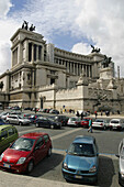 Monumento to Vittorio Emanuele II in Piazza Venezia. Rome. Italy