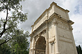 Arch of Titus, Roman forum. Rome. Italy